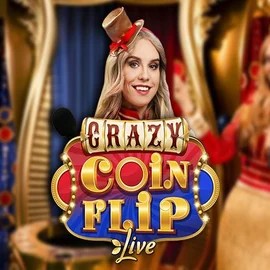 Crazy Coin Flip casino game by Evolution – featured logo at DuoSpin Casino