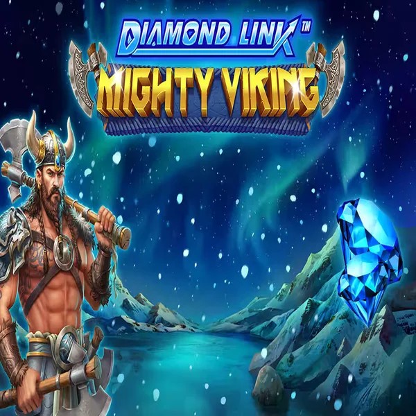 Diamond Link Mighty Viking casino game by Greentube – featured logo at DuoSpin Casino