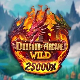Dragons of Arcane Wild slot icon by Foxium, available at DuoSpin Casino