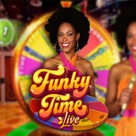 Live Casino logo of Funky Time from Evolution at DuoSpin Casino