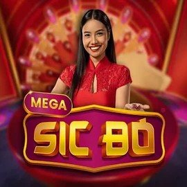 Mega Sic Bo online game logo by Pragmatic Play on duosspin.it
