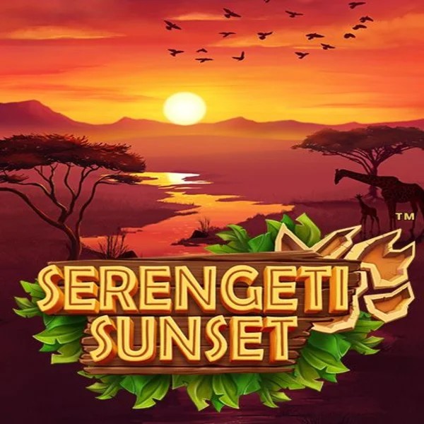 Serengeti Sunset by Skywind Group, showcased at duosspin.it – game logo